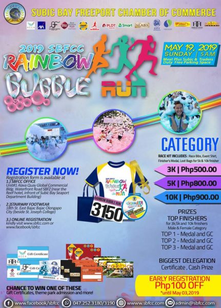 SBFCC Rainbow Bubble Run 2019