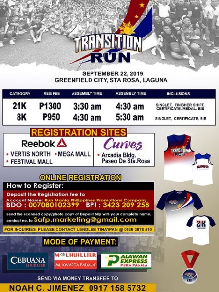 Transition Run 2019