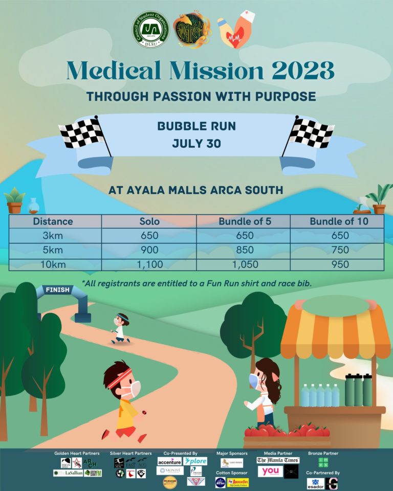 Medical Mission Through Passion with Purpose Bubble Run 2023 Takbo.ph