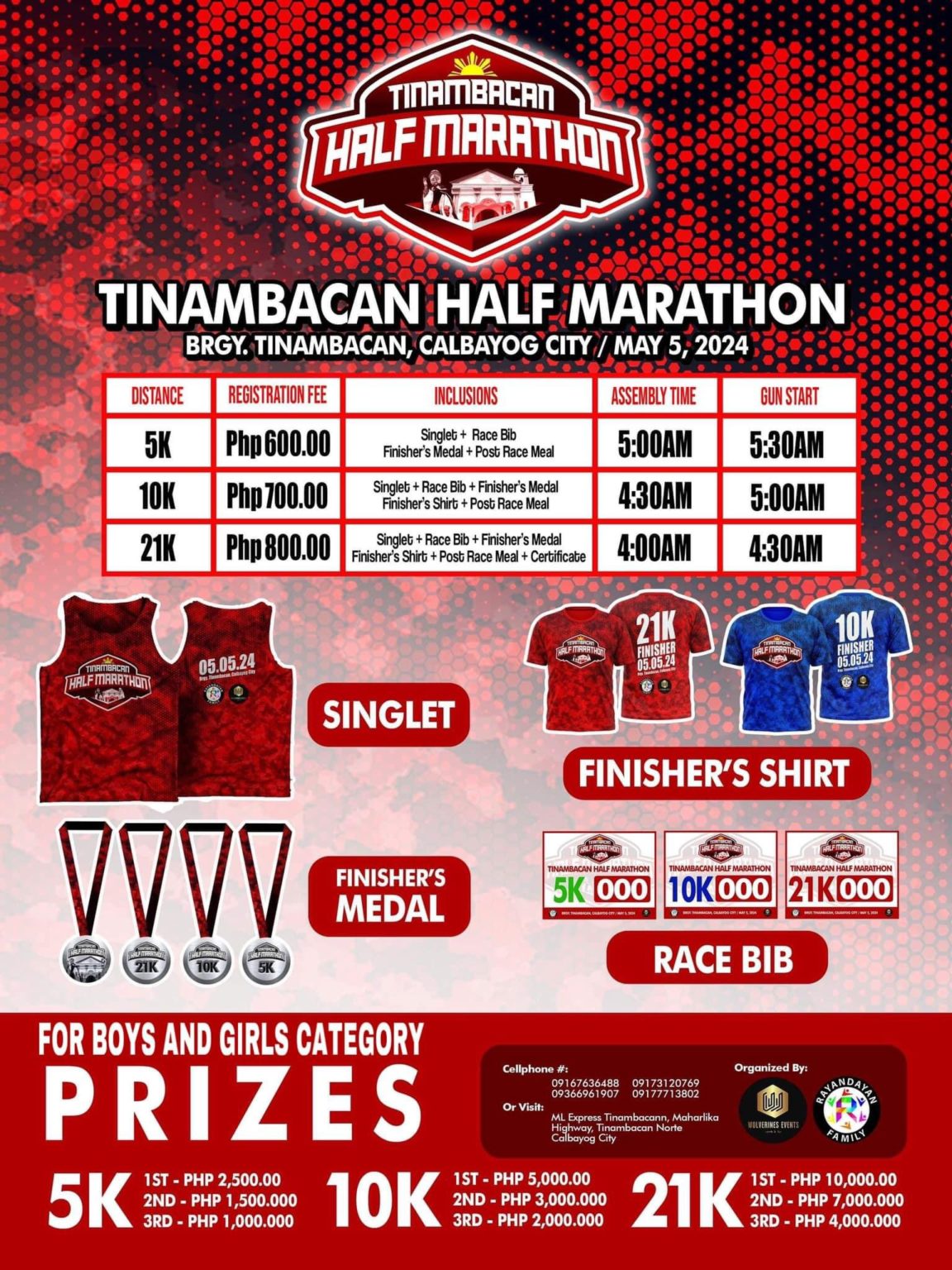 Tinambacan Half Marathon 2024 Takbo.ph