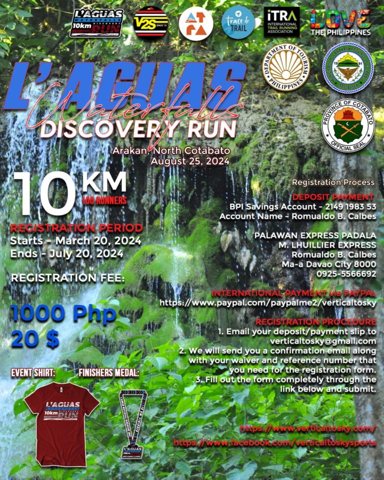 L'Aguas Waterfalls Discovery Run 2024 Takbo.ph